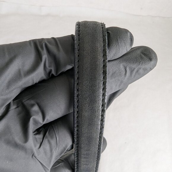 Auth PRADA Milano Tessuto Solid Rayon Nylon Quilted Formal Black Shoulder Bag - Picture 8 of 15